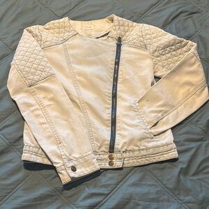 H&M Kids Cream Quilted Jacket